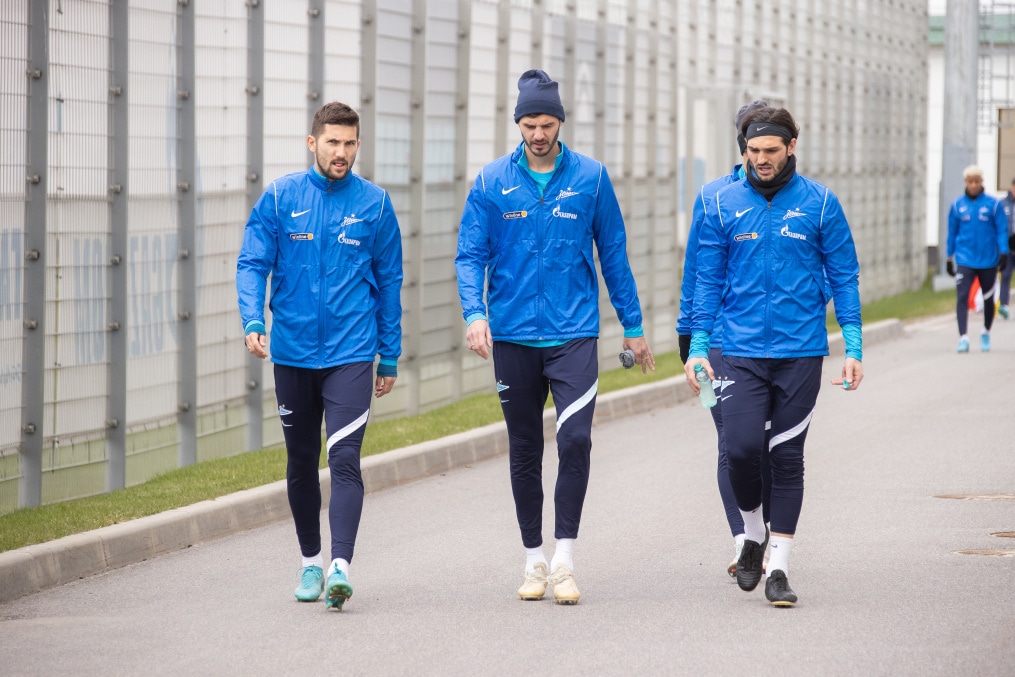 Открытая тренировка «Зенита» перед матчем с «Химками»