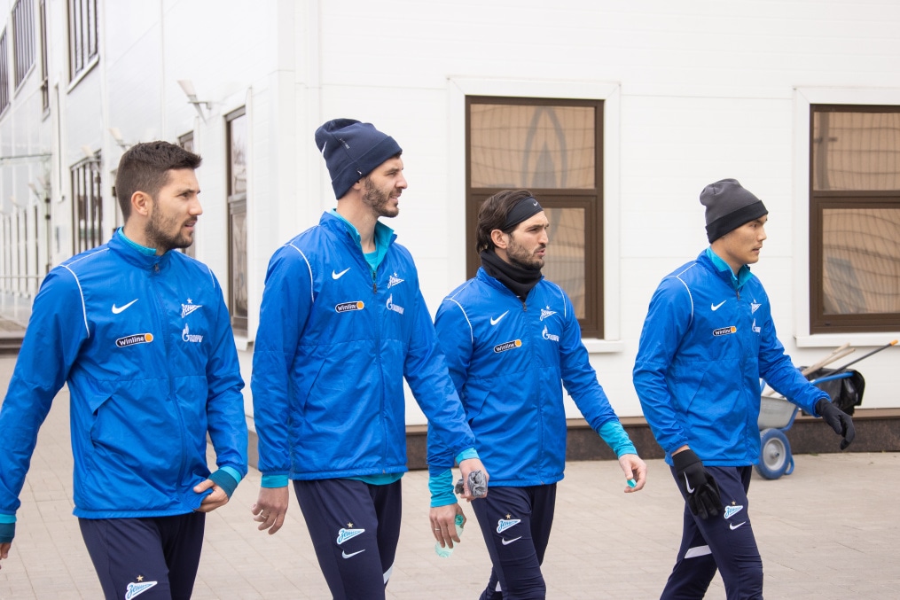 Открытая тренировка «Зенита» перед матчем с «Химками»