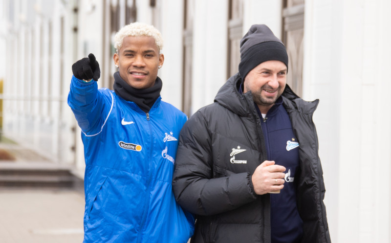 Открытая тренировка «Зенита» перед матчем с «Химками»