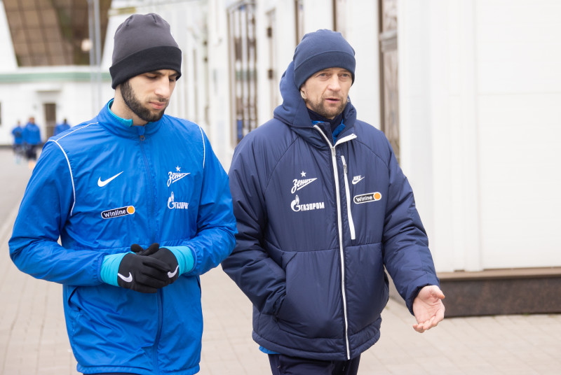 Открытая тренировка «Зенита» перед матчем с «Химками»