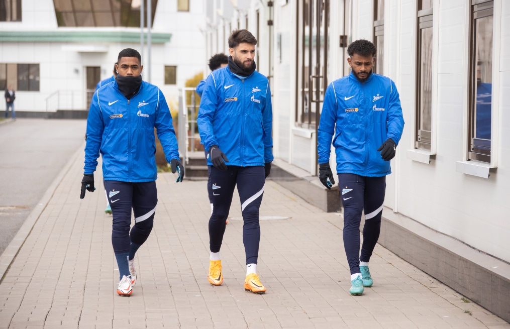 Открытая тренировка «Зенита» перед матчем с «Химками»