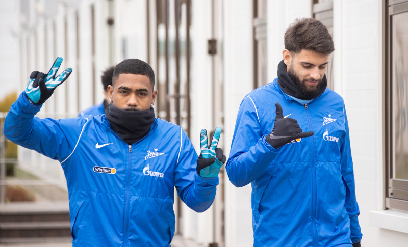 Открытая тренировка «Зенита» перед матчем с «Химками»