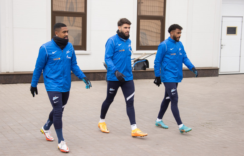 Открытая тренировка «Зенита» перед матчем с «Химками»