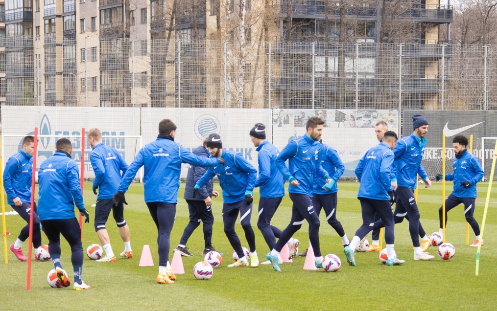 Открытая тренировка «Зенита» перед матчем с «Химками»