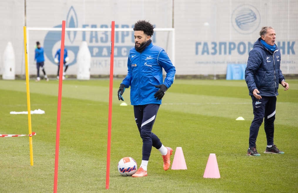 Открытая тренировка «Зенита» перед матчем с «Химками»