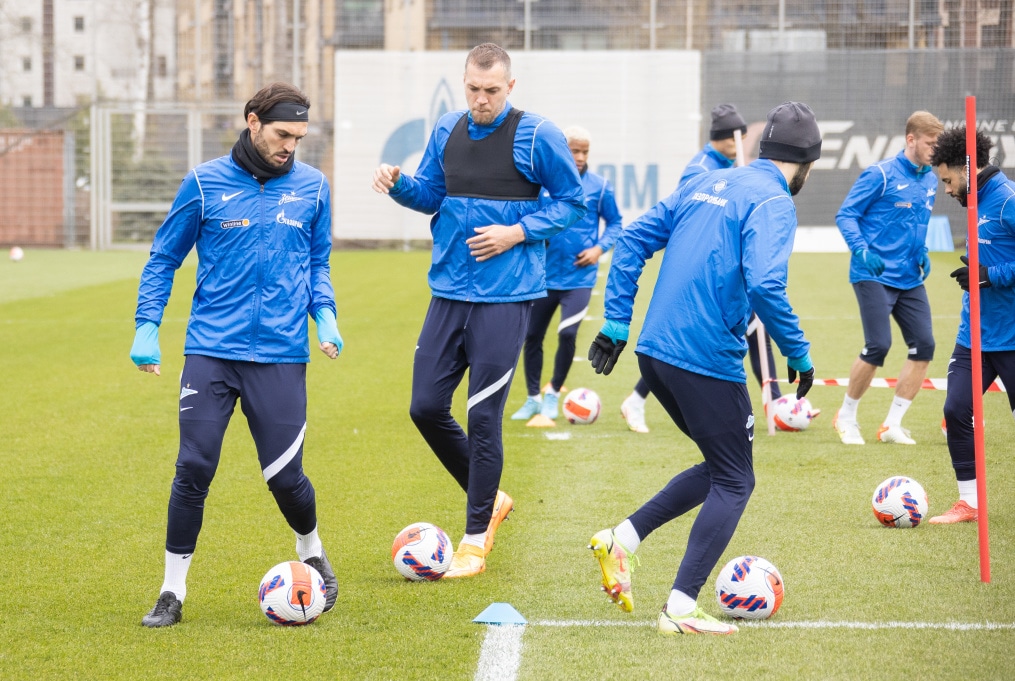 Открытая тренировка «Зенита» перед матчем с «Химками»