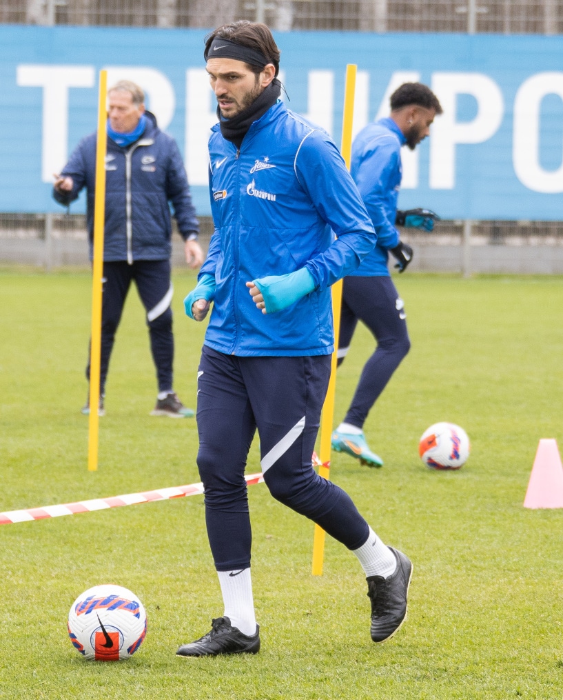 Открытая тренировка «Зенита» перед матчем с «Химками»