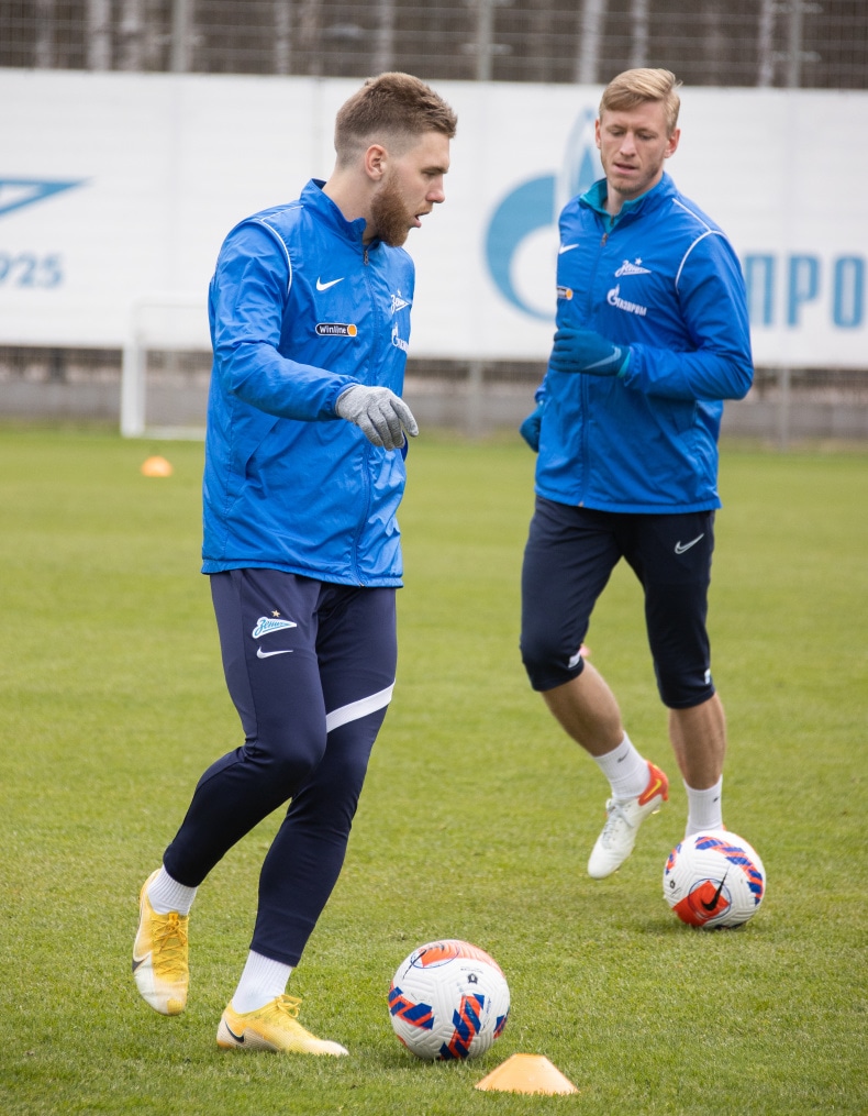Открытая тренировка «Зенита» перед матчем с «Химками»