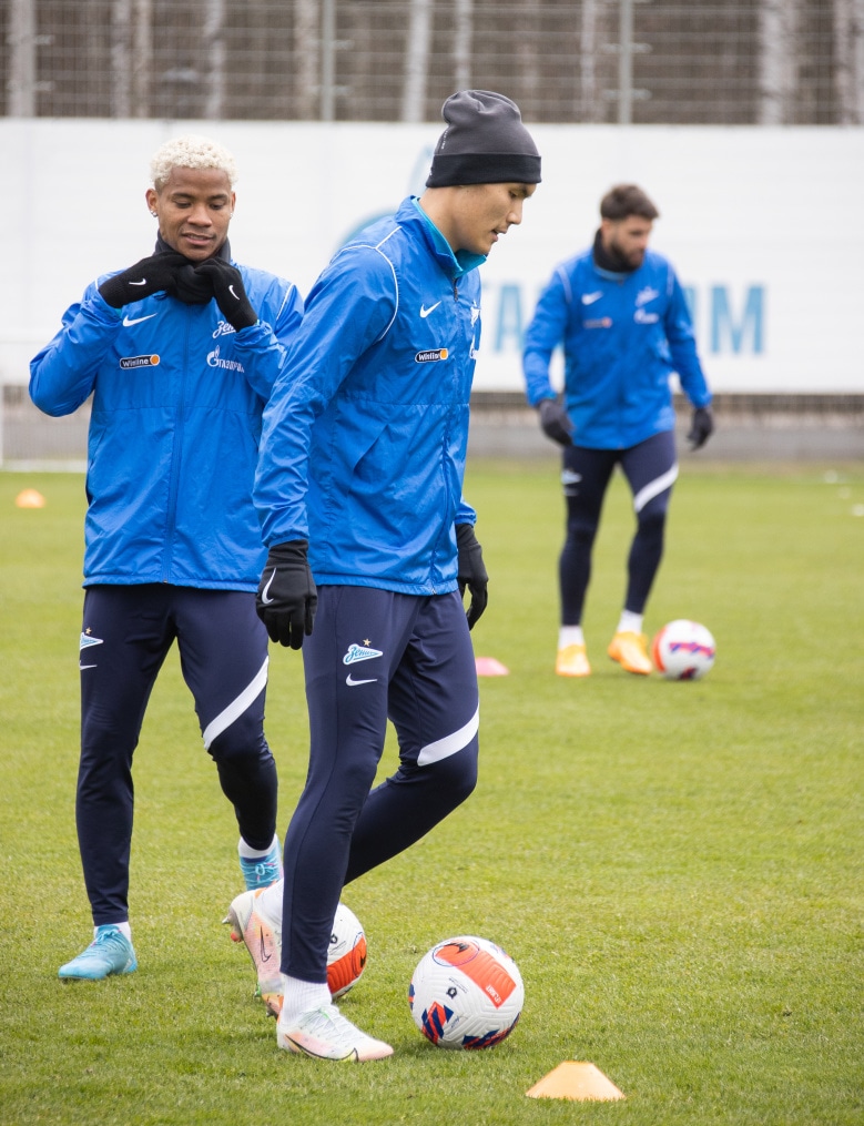 Открытая тренировка «Зенита» перед матчем с «Химками»