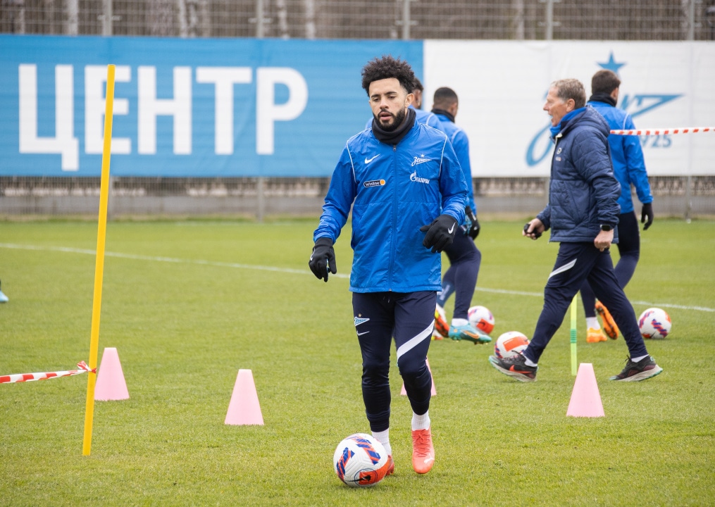 Открытая тренировка «Зенита» перед матчем с «Химками»