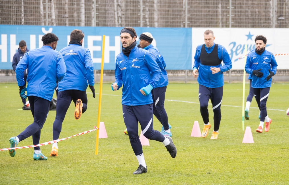 Открытая тренировка «Зенита» перед матчем с «Химками»