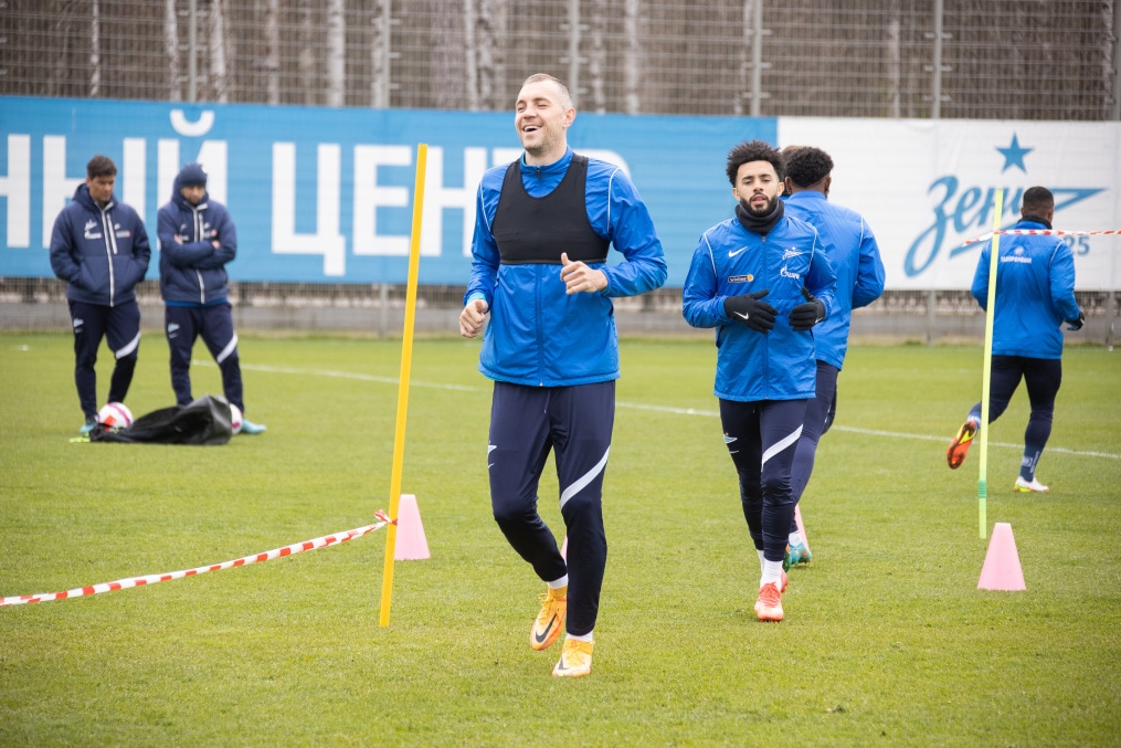 Открытая тренировка «Зенита» перед матчем с «Химками»