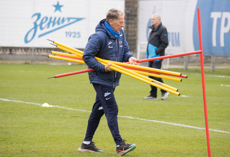 Открытая тренировка «Зенита» перед матчем с «Химками»