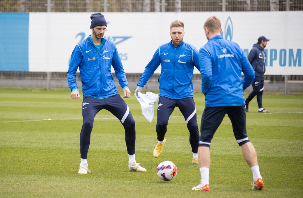 Открытая тренировка «Зенита» перед матчем с «Химками»
