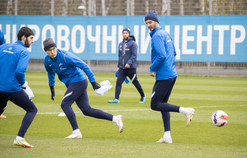 Открытая тренировка «Зенита» перед матчем с «Химками»