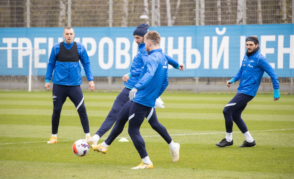Открытая тренировка «Зенита» перед матчем с «Химками»