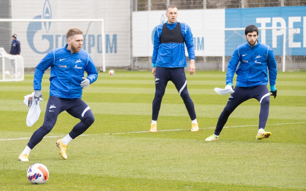 Открытая тренировка «Зенита» перед матчем с «Химками»
