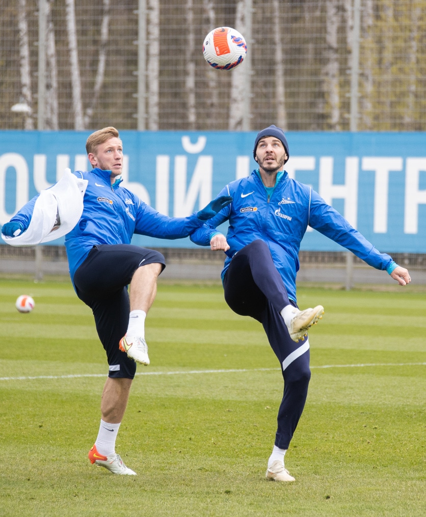 Открытая тренировка «Зенита» перед матчем с «Химками»