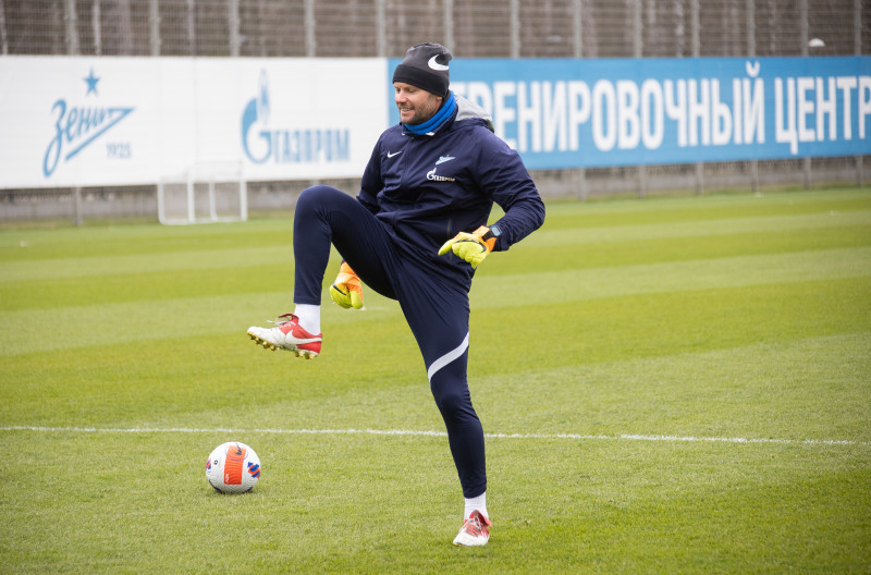 Открытая тренировка «Зенита» перед матчем с «Химками»