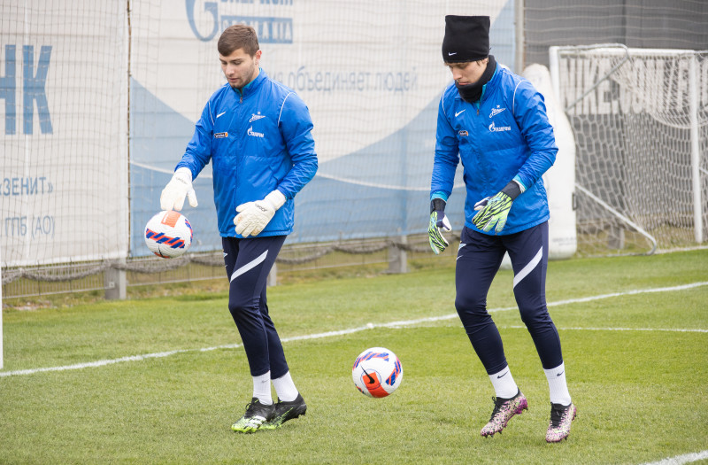 Открытая тренировка «Зенита» перед матчем с «Химками»