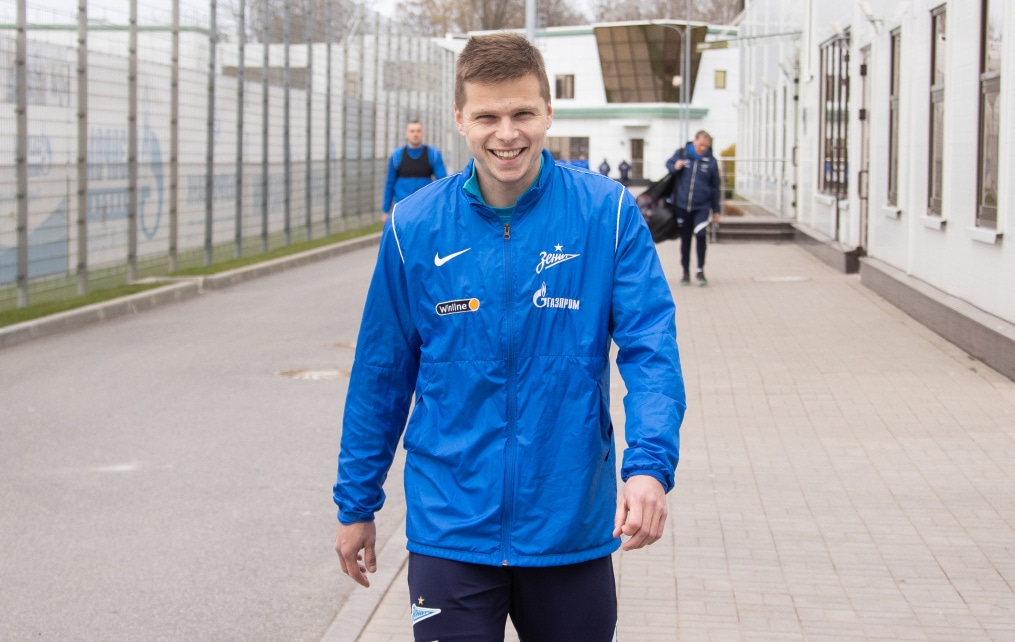 Открытая тренировка «Зенита» перед матчем с «Химками»
