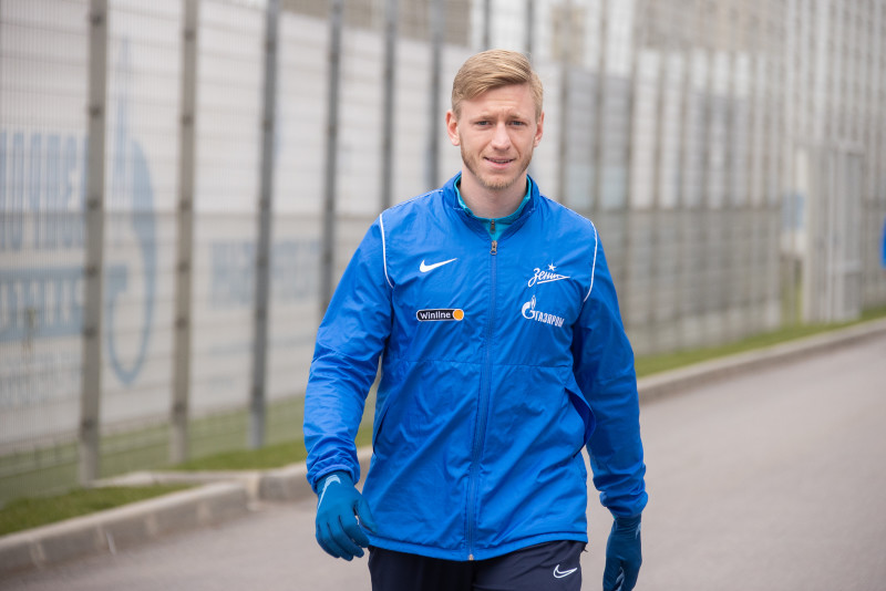 Открытая тренировка «Зенита» перед матчем с «Химками»