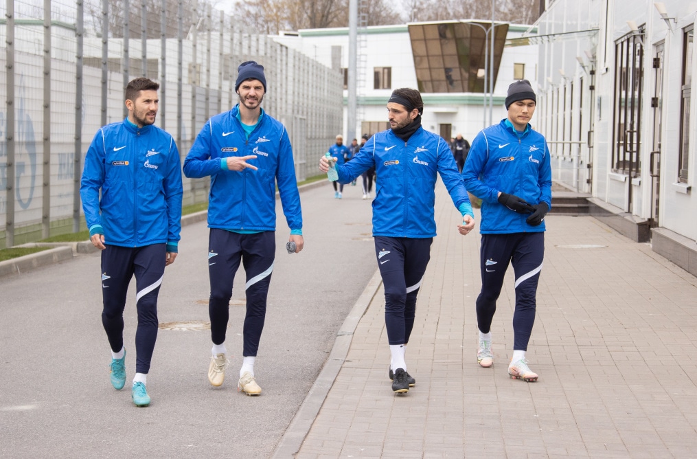 Открытая тренировка «Зенита» перед матчем с «Химками»