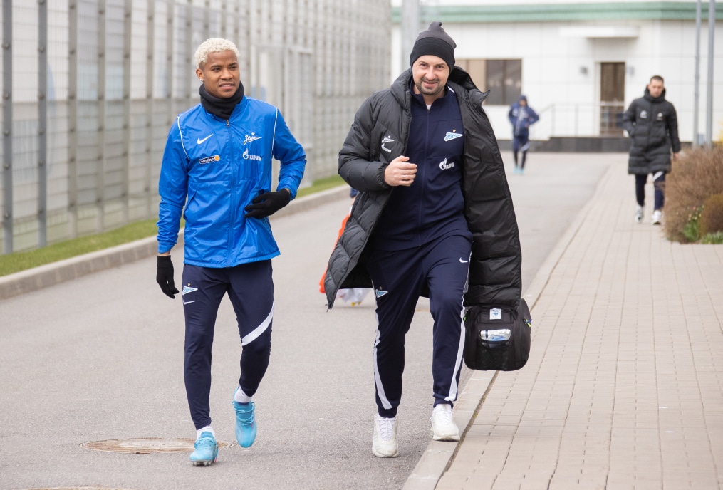 Открытая тренировка «Зенита» перед матчем с «Химками»