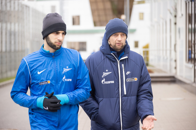 Открытая тренировка «Зенита» перед матчем с «Химками»