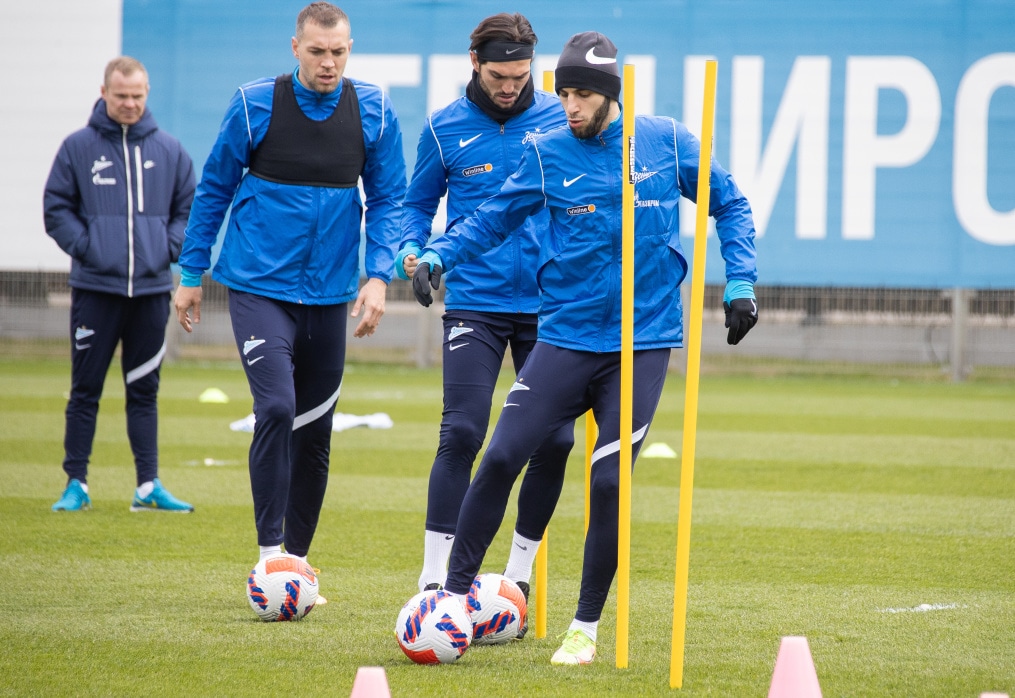 Открытая тренировка «Зенита» перед матчем с «Химками»