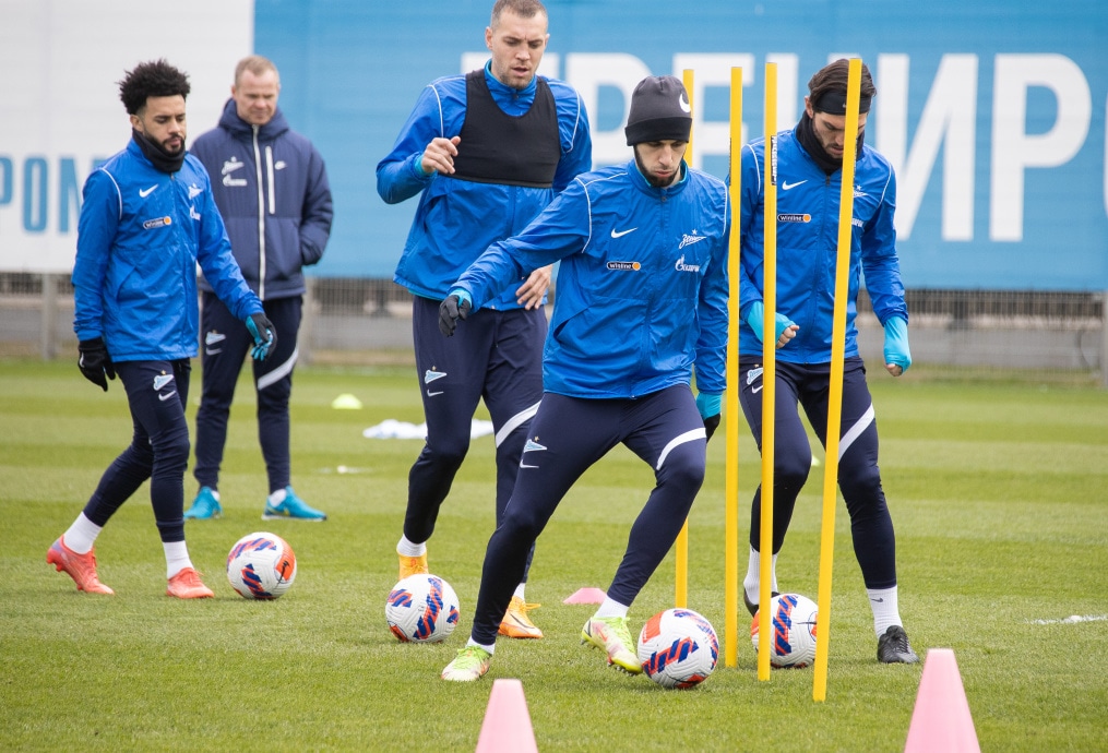 Открытая тренировка «Зенита» перед матчем с «Химками»