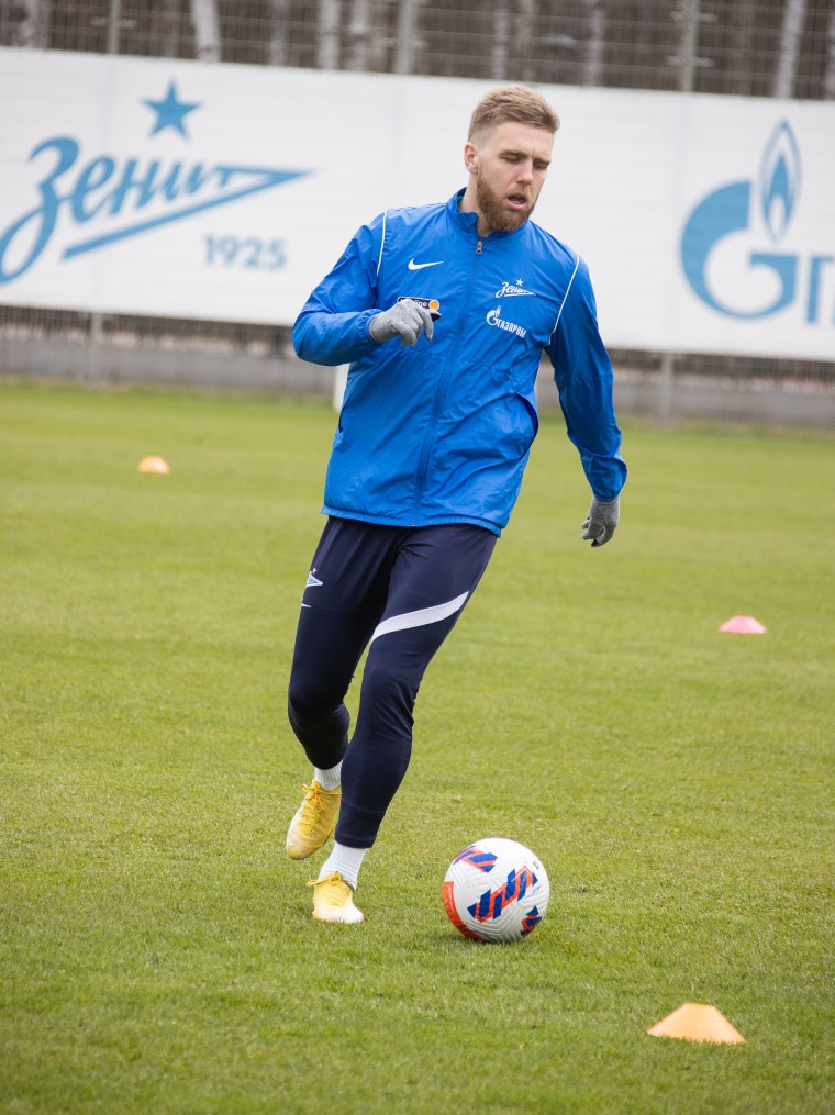 Открытая тренировка «Зенита» перед матчем с «Химками»