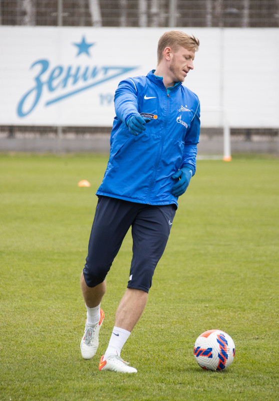 Открытая тренировка «Зенита» перед матчем с «Химками»