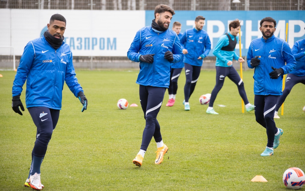 Открытая тренировка «Зенита» перед матчем с «Химками»