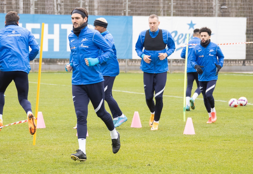 Открытая тренировка «Зенита» перед матчем с «Химками»