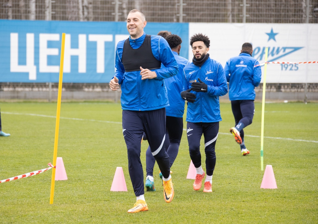Открытая тренировка «Зенита» перед матчем с «Химками»