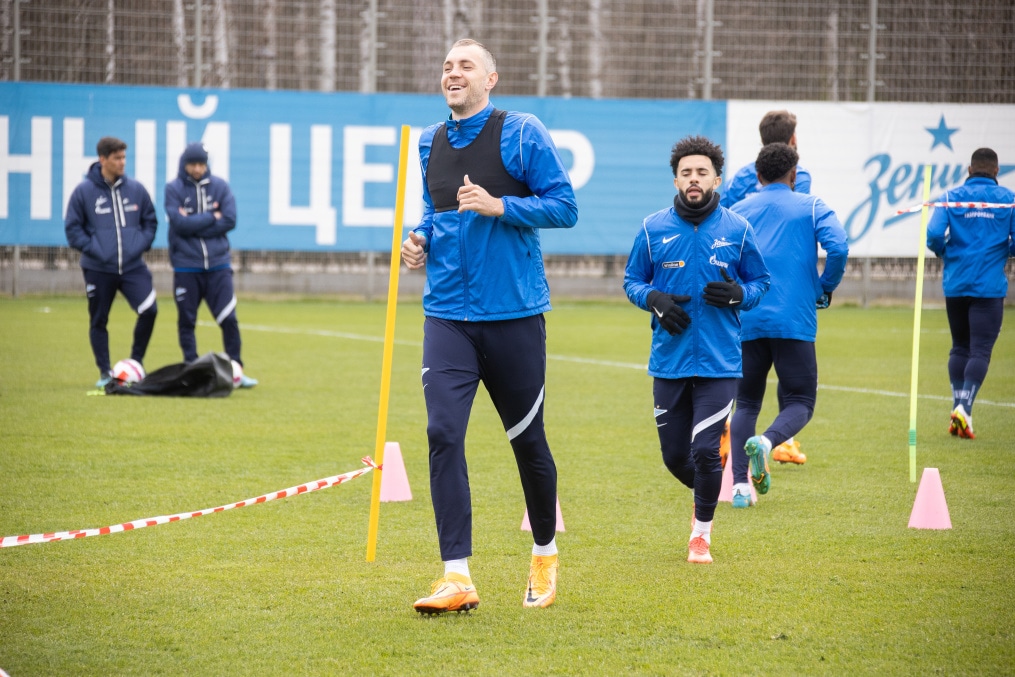 Открытая тренировка «Зенита» перед матчем с «Химками»