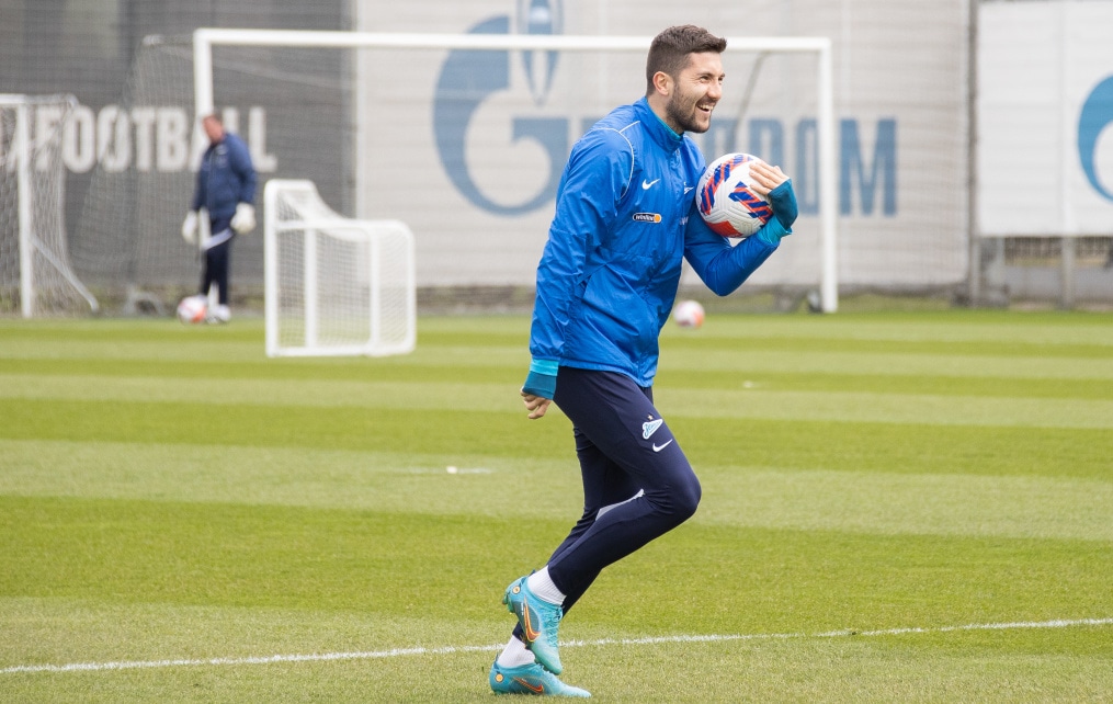 Открытая тренировка «Зенита» перед матчем с «Химками»