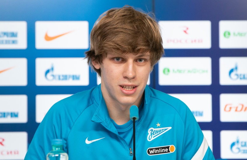 Пресс-конференция «Зенита» перед матчем с «Химками»