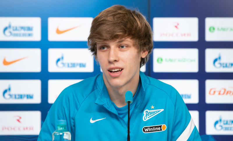 Пресс-конференция «Зенита» перед матчем с «Химками»