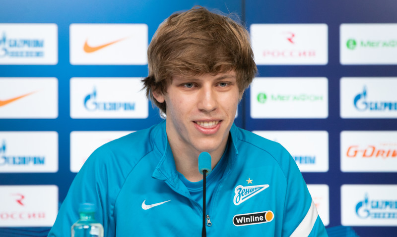 Пресс-конференция «Зенита» перед матчем с «Химками»
