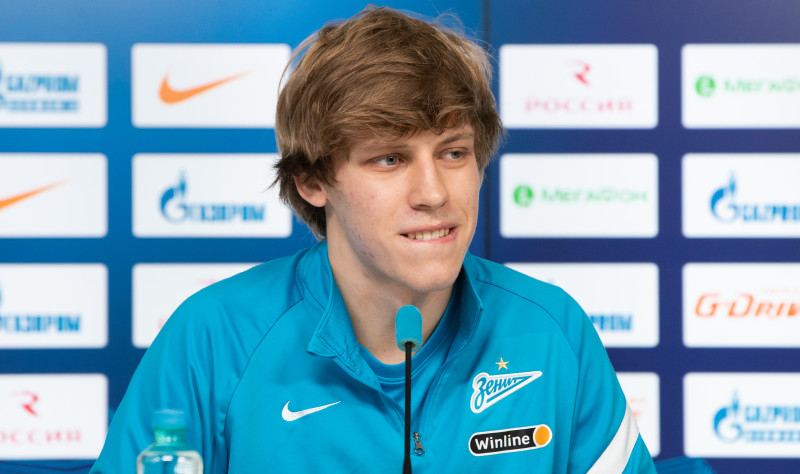 Пресс-конференция «Зенита» перед матчем с «Химками»