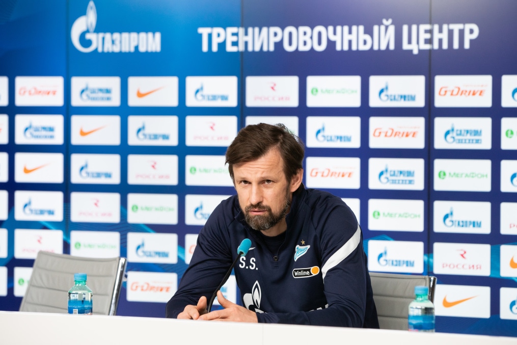 Пресс-конференция «Зенита» перед матчем с «Химками»