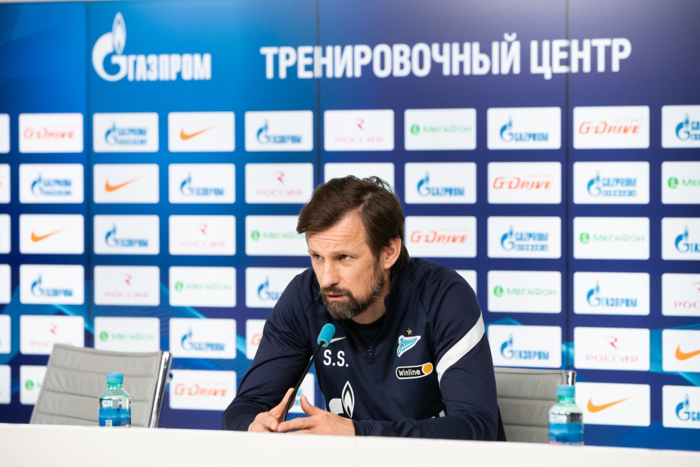 Пресс-конференция «Зенита» перед матчем с «Химками»