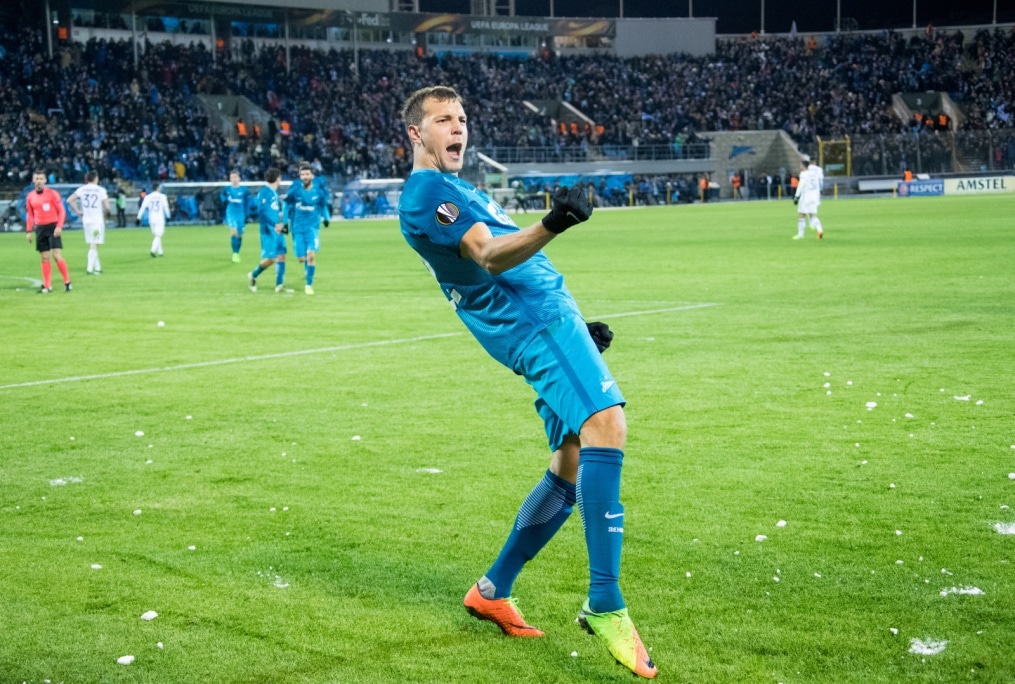 Лига Европы УЕФА 2016/17, 1/16 финала, «Зенит» — «Андерлехт»