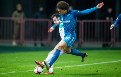 РОСГОССТРАХ-Чемпионат России 2016/17, 13-й тур, «Терек» — «Зенит»