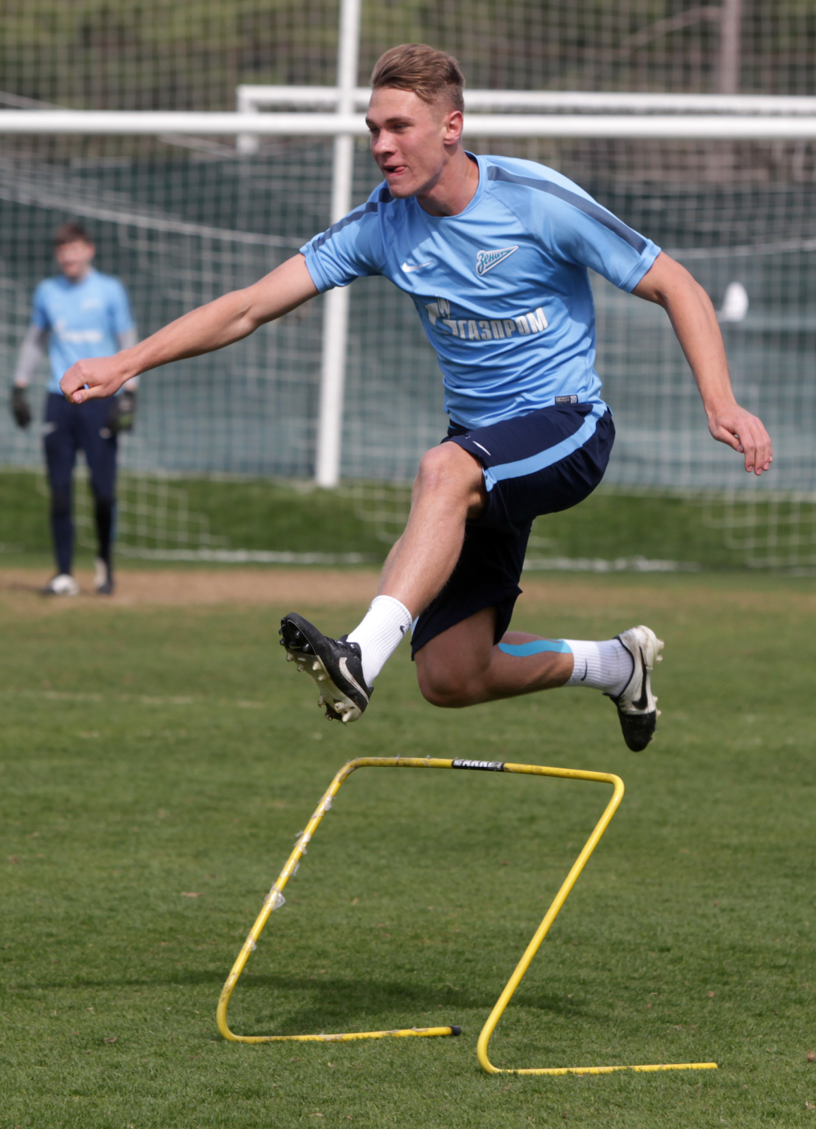 Тренировка «Зенита»-2 на сборе в Турции 6 марта 2015 года