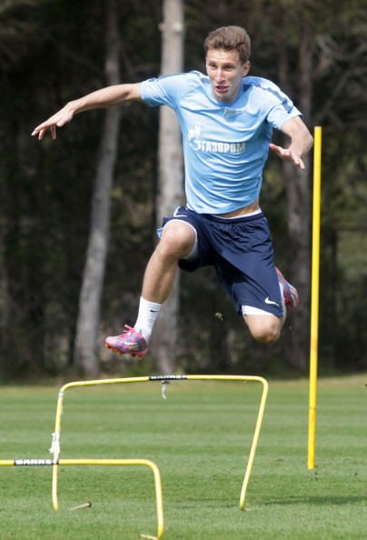 Тренировка «Зенита»-2 на сборе в Турции 6 марта 2015 года