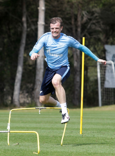 Тренировка «Зенита»-2 на сборе в Турции 6 марта 2015 года