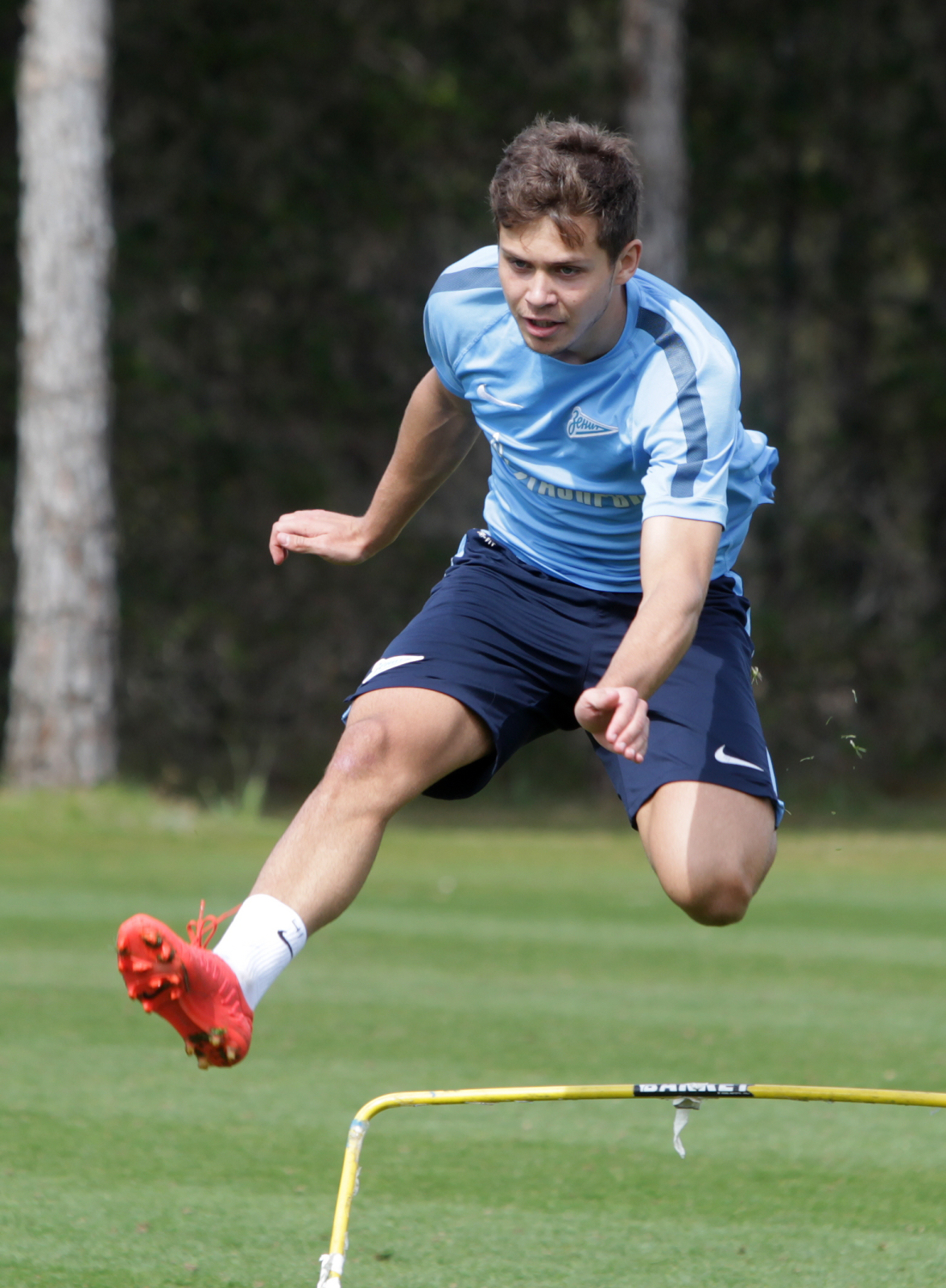 Тренировка «Зенита»-2 на сборе в Турции 6 марта 2015 года